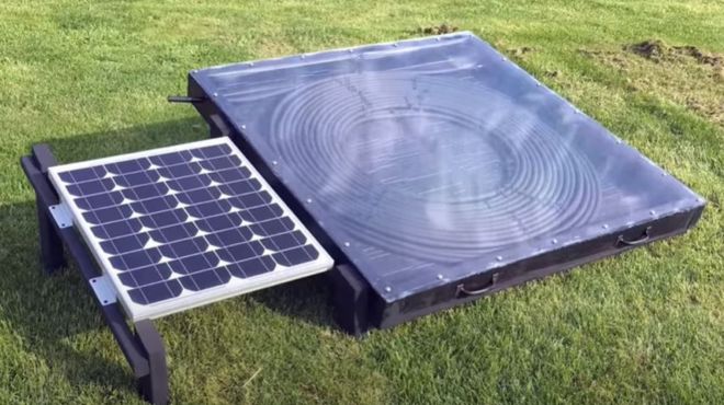 DIY Passive Solar Thermal Water Heater image